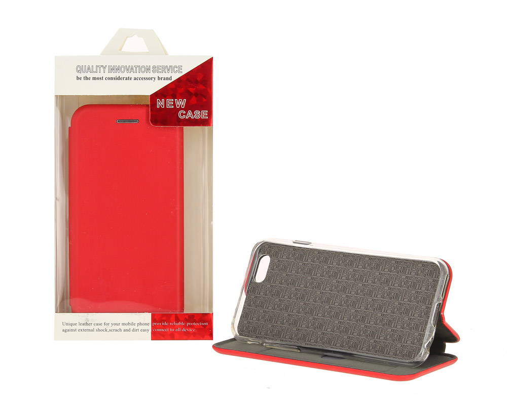 Чехол-книжка для_Samsung-- S9_1.330_Book Case New_с визитницей_красный