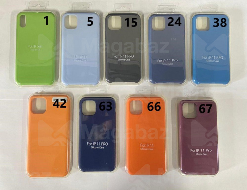 Накладка для_Apple-- iPhone 12 * 12 PRO_1.102_Silicone Case_без логотипа_Full_синий-темно_63