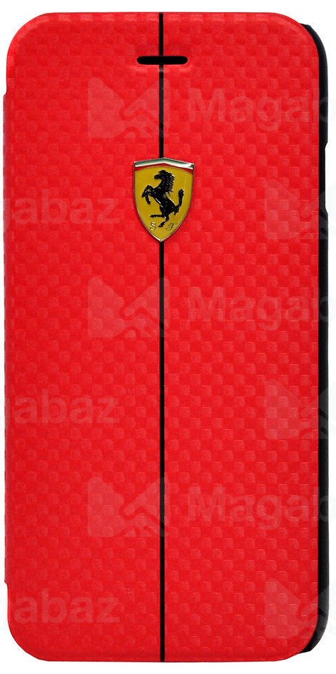 Чехол-книжка для_Apple-- iPhone 6 * 6s_1.310_CG - mobile_Ferrari_PC_Formula One Booktype_красный
