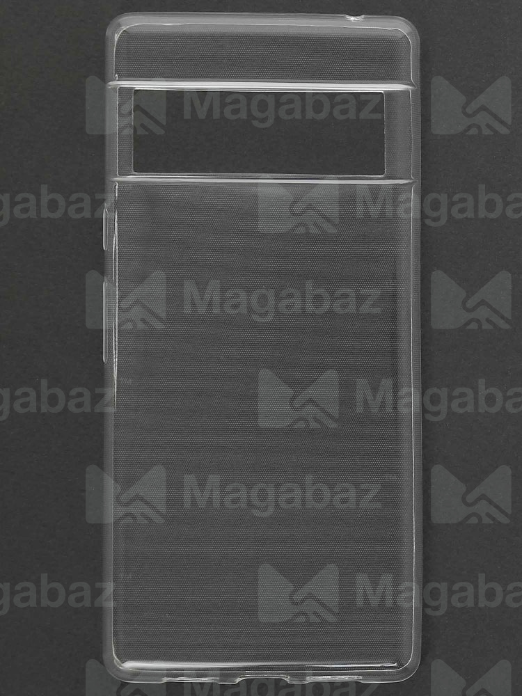 Накладка для_Google-- Pixel 6 Pro_1.146_TPU mp 1mm_с БОРТИКОМ в отверстии камеры_прозрачный_глянцевы