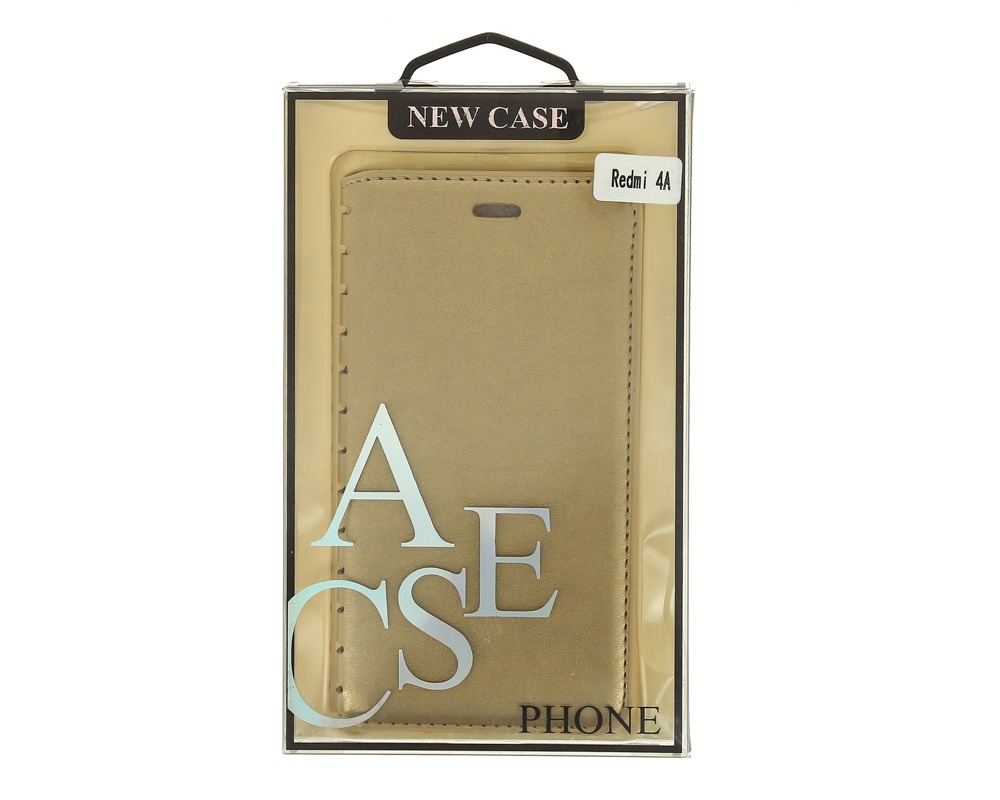 Чехол-книжка для_Samsung-- A6 (2018)_1.330_Book Case New_с визитницей_золотой