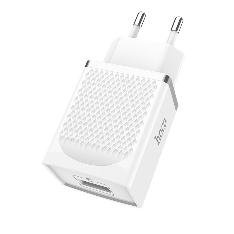 УЗУ блок-сеть_выход USB 3000 mA_HOCO_C42A_белый