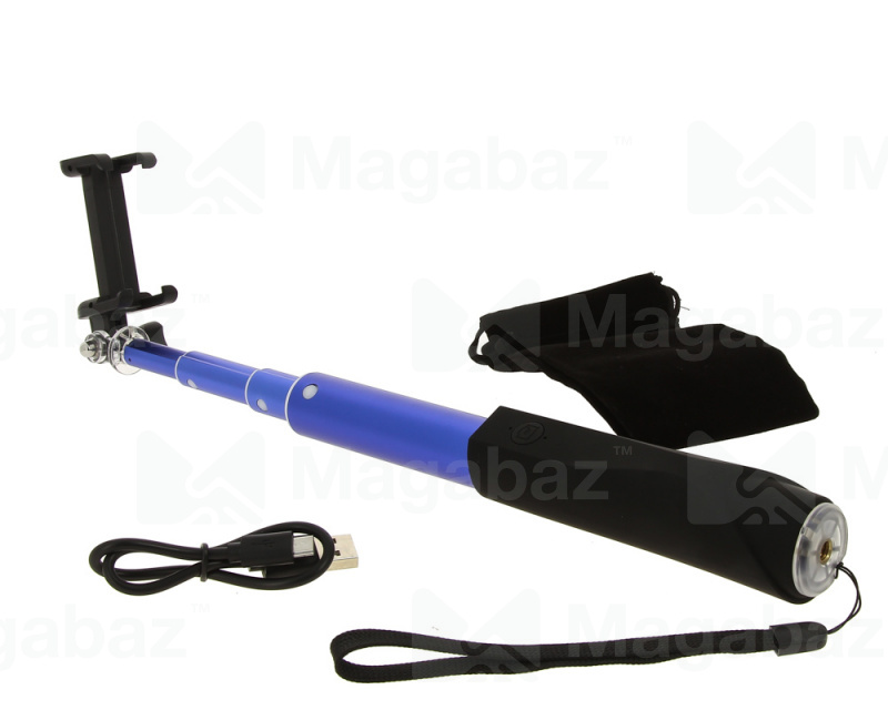Монопод для селфи_Red Line_RLBT-04_Bluetooth_алюминий