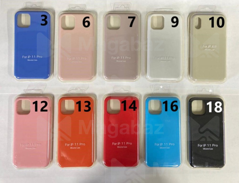 Накладка для_Apple-- iPhone 11_1.102_Silicone Case_без логотипа_черный_18