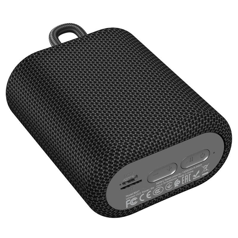 Колонка Bluetooth портативная_HOCO_BS47_черный