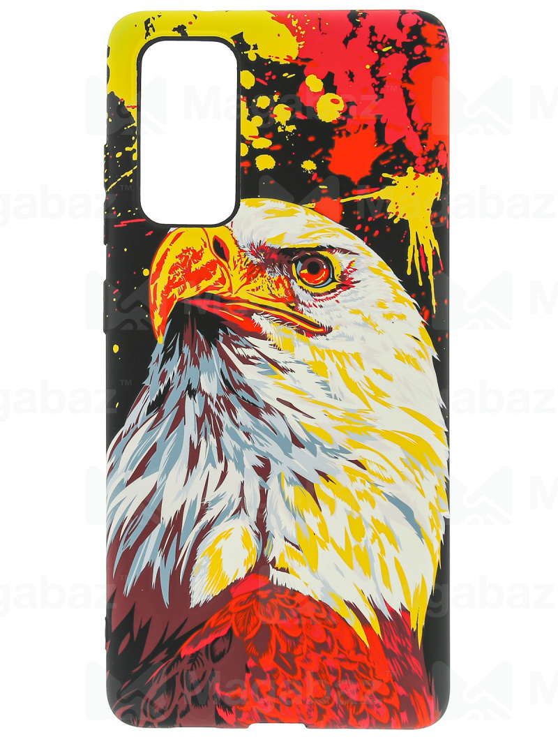 Накладка для_Samsung-- S20 FE_1.095_Luxo_животные_D7_орёл