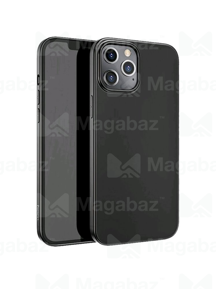 Накладка для_Apple-- iPhone 13 PRO Max_1.110_HOCO_черный_глянцевый_0.7mm