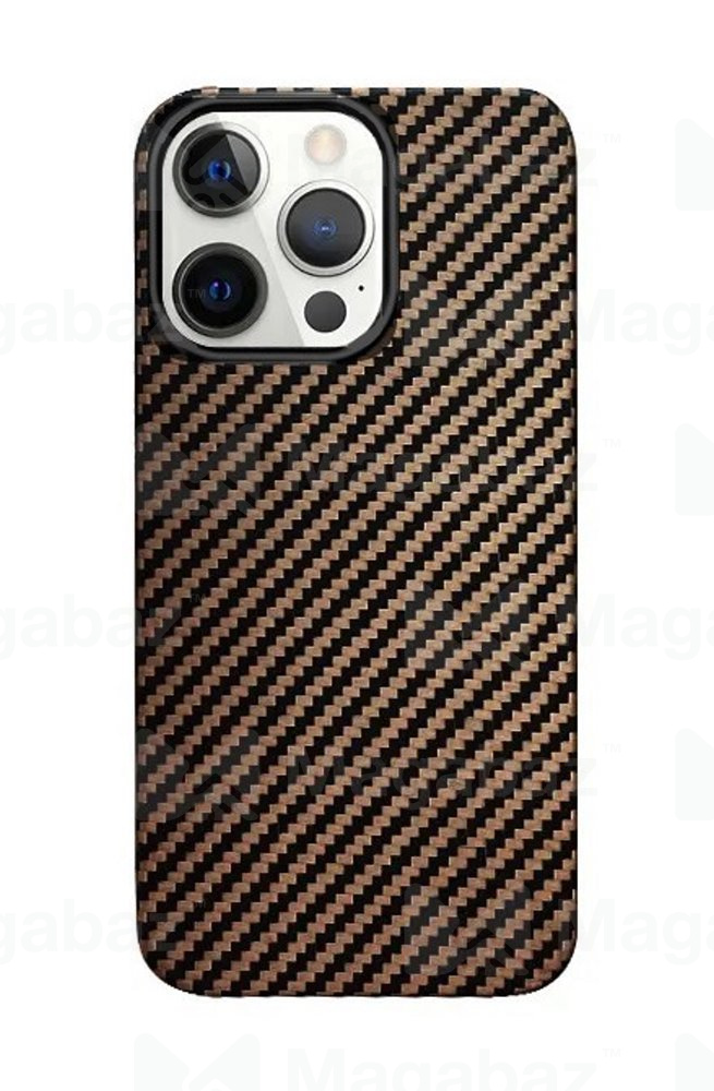 Накладка для_Apple-- iPhone 14 Plus_1.010_KZDoo * K-Doo_Kevlar_Brown