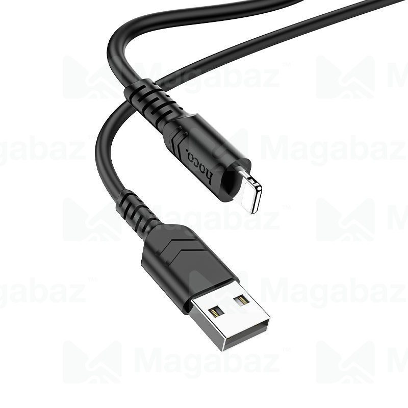 USB-кабель_Apple-- Lightning_HOCO_X62_TPU_черный_1м