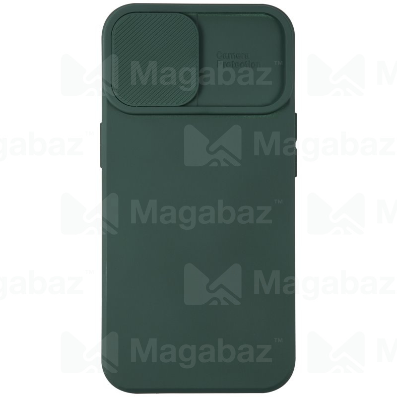 Накладка для_Apple-- iPhone 13 PRO_1.0031_TPU_UNBRÖKE_Slider камера_зеленый