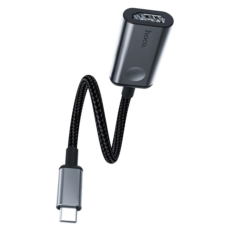 Переходник_Type C - HDMI_HOCO_HB21_серый