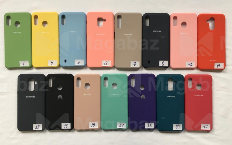 Накладка для_Samsung--J4 Plus/SM-J415_1.106_Silicon Cover_бежевый_7
