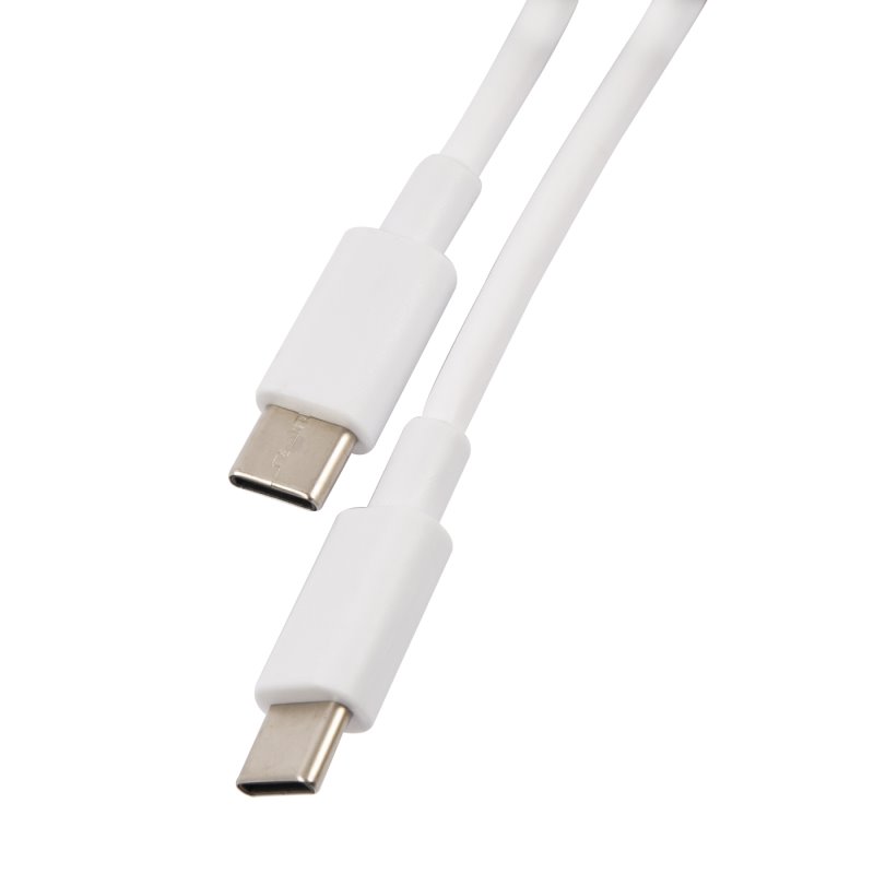 УЗУ блок-сеть_выход USB Type-C 3000 mA + usb кабель Type-C_Red Line_PD1-5A_PD 25W_белый