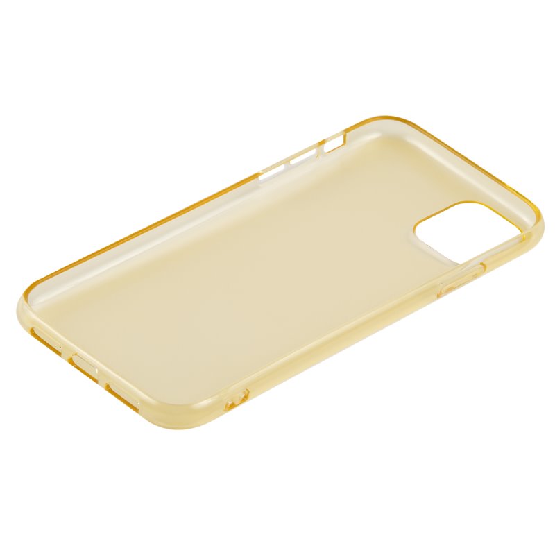 Накладка для_Apple-- iPhone 11_1.117_TPU iBox Crystal_коричневый