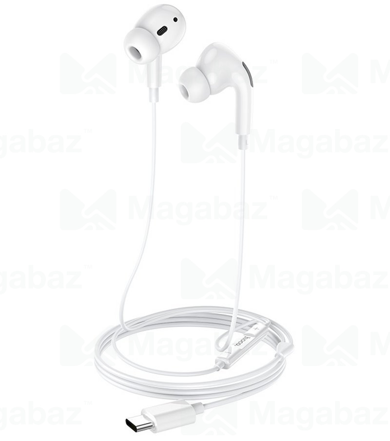 Гарнитура_HOCO_M1 Pro_Type C_внутриканальная_белая_оригинал