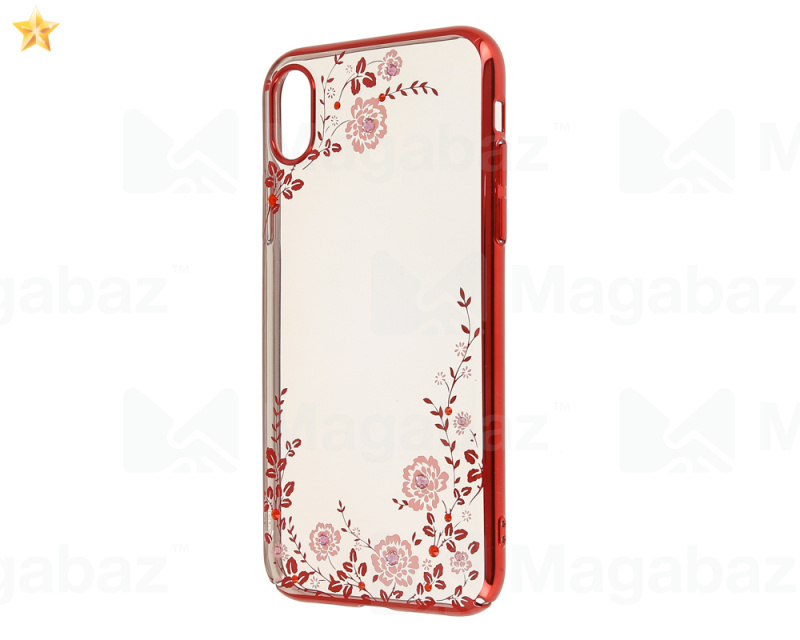 Накладка для_Apple-- iPhone Xr_1.065_Kauaro_№10_красный