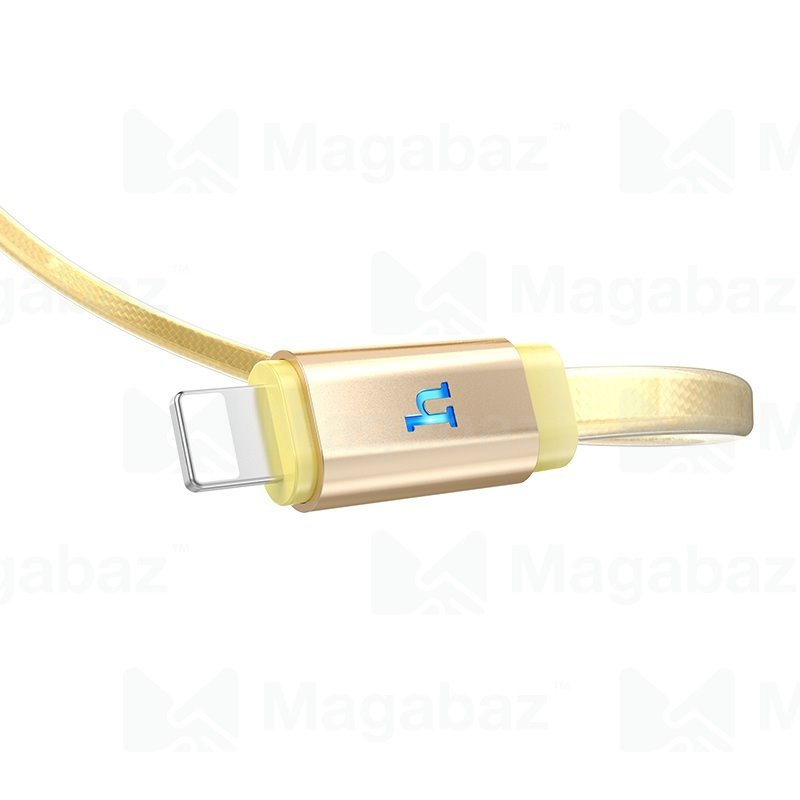 USB-кабель_Apple-- Lightning_HOCO_UPL12 Plus_TPU_золотой_1,2м
