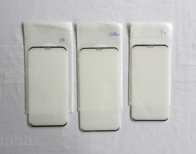 Защита дисплея_Apple-- iPhone 12 mini_2.085_стекло_Glass PRO GLUE_3D без рамки_черное_тех.пак.