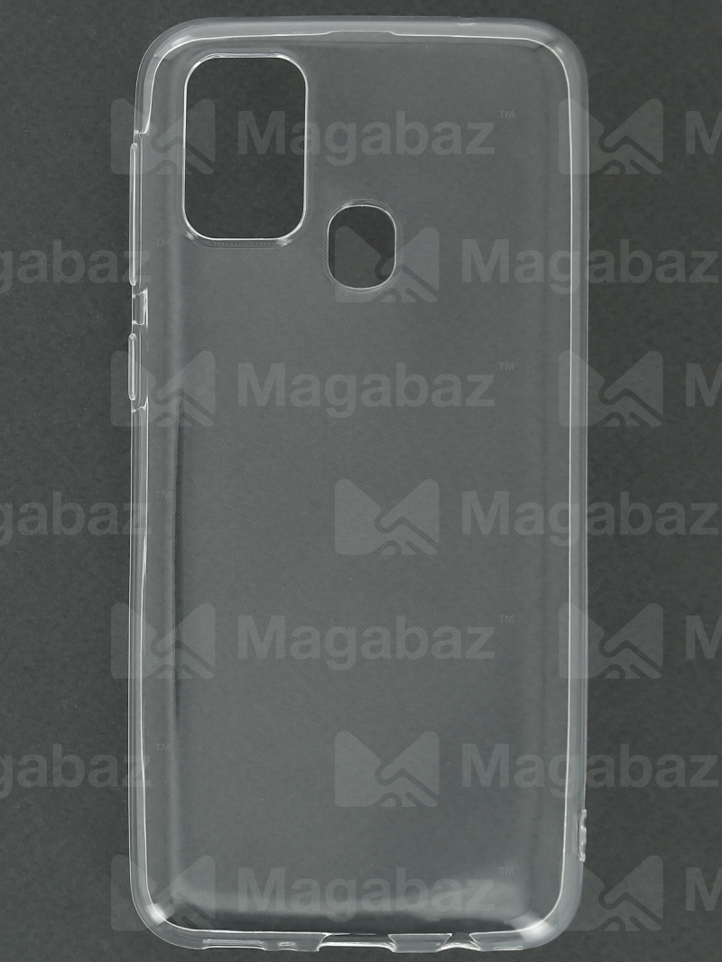 Накладка для_Samsung-- M31_1.146_TPU mp 1mm_с БОРТИКОМ в отверстии камеры_прозрачный_глянцевый