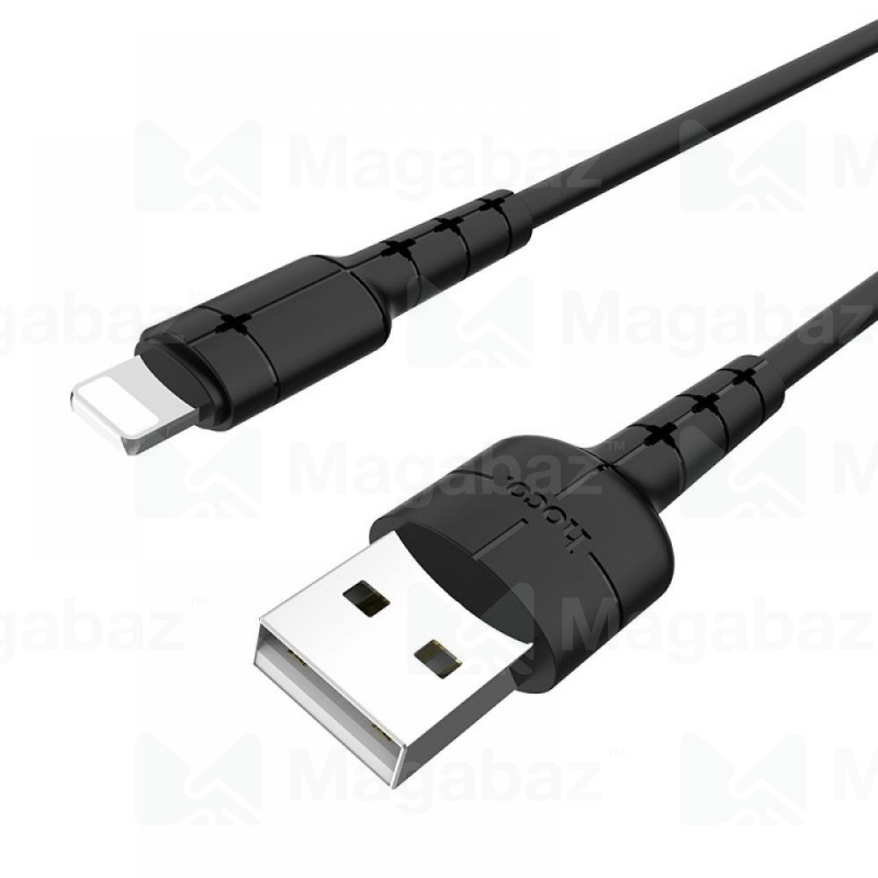 USB-кабель_Apple-- Lightning_HOCO_X30_TPU_черный_1,2м