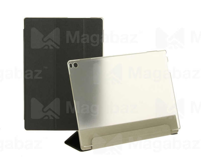 Чехол для планшета_Samsung-- Tab A7 (2020)/SM-T500 * T505_1.396_с подставкой_кожа + PC_Trans Cover_ч