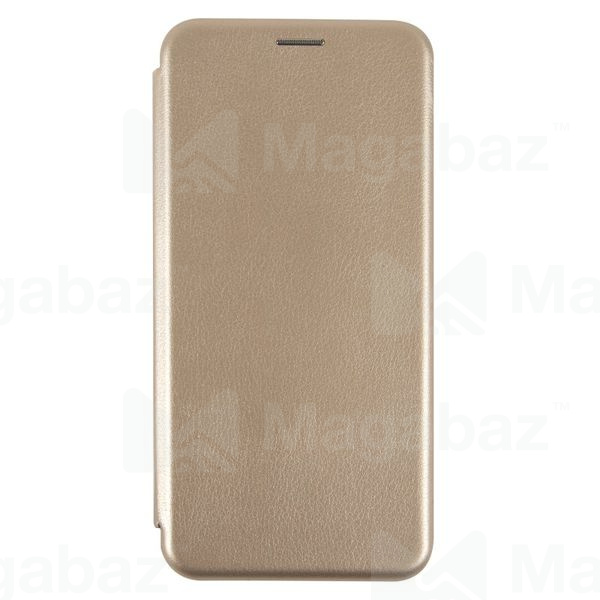 Чехол-книжка для_Samsung-- A32 4G_1.341_Red Line_Unit_на магнитах_с визитницей_золотой