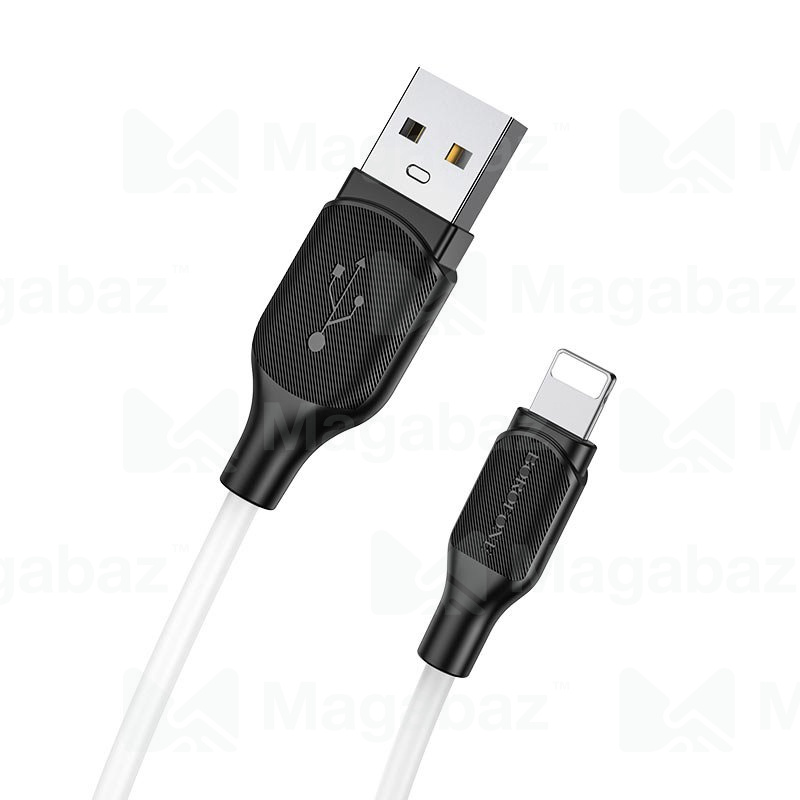 USB-кабель_Apple-- Lightning_Borofone_BX42_TPU_белый_1м