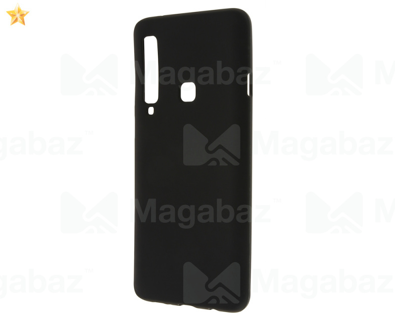 Накладка для_Samsung-- A9 (2018)_1.205_TPU mate_черный_1.2mm