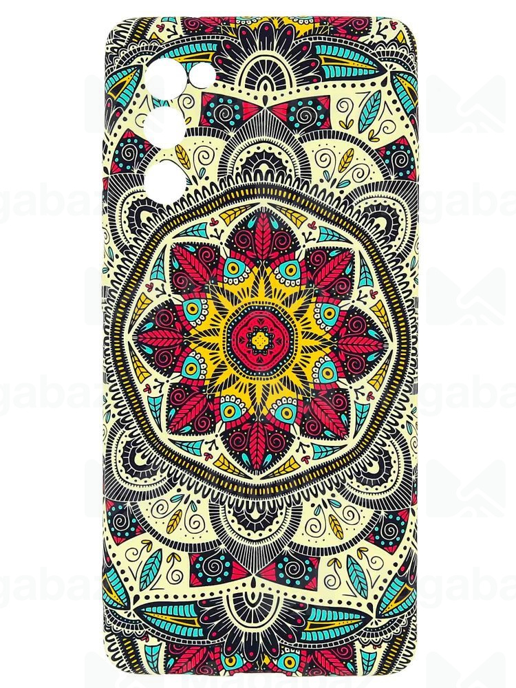 Накладка для_Samsung-- S20 FE_1.095-1_Helsen_с защитой КАМЕРЫ_узоры_J82